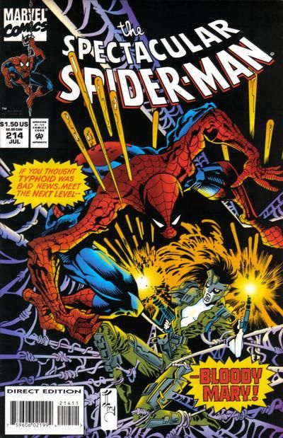 Spectacular Spider-Man #214 Comic