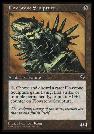 Flowstone Sculpture (Tempest) Trading Card