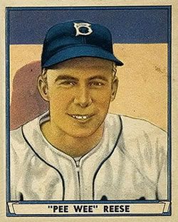 1952 Topps Pee Wee Reese