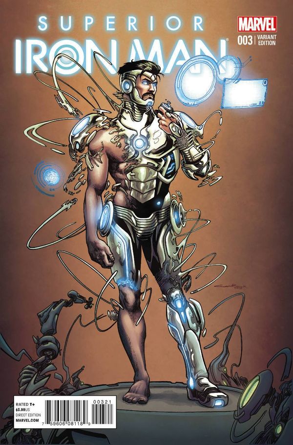 Superior Iron Man #3 (Cinar Variant)