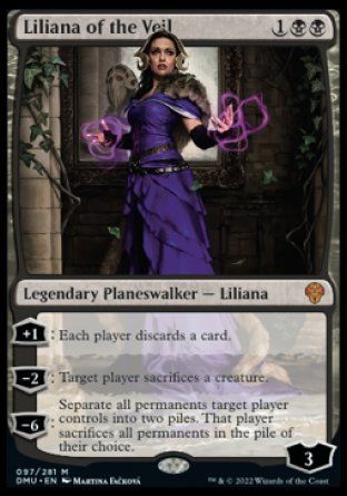 Liliana of the Veil (Dominaria United) Trading Card