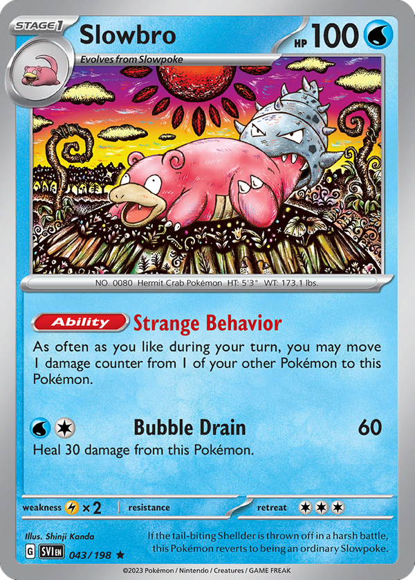 Slowbro (43/198) - Scarlet & Violet