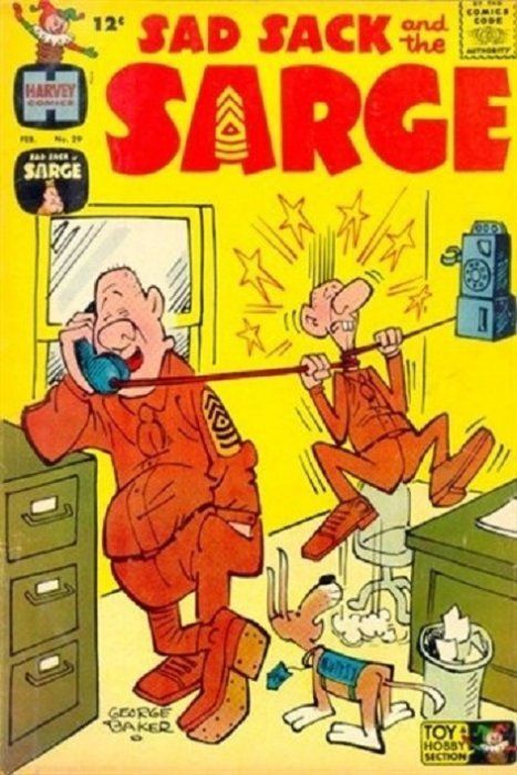 Sad Sack And The Sarge #29 Comic