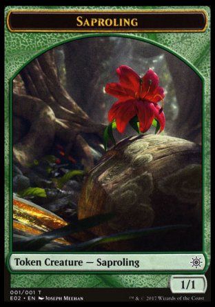 Saproling (Explorers of Ixalan) Trading Card