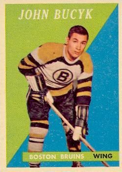John Bucyk 1958 Topps #40 Sports Card