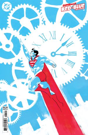 Superman Red & Blue 2025 Special #1 (Cvr B Michael Walsh Card Stock Variant)