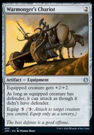 Warmonger's Chariot (Jumpstart) Trading Card