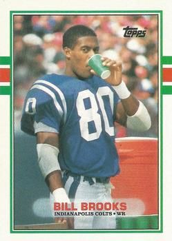 Bill Brooks 1989 Topps #213 Sports Card