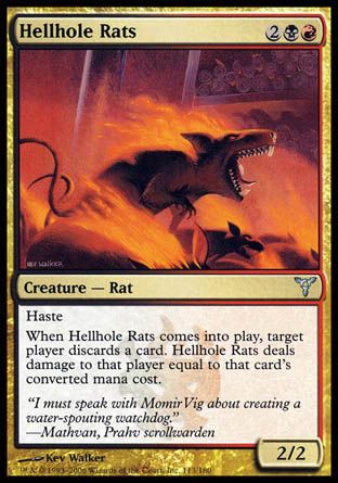 Hellhole Rats (Dissension) Trading Card