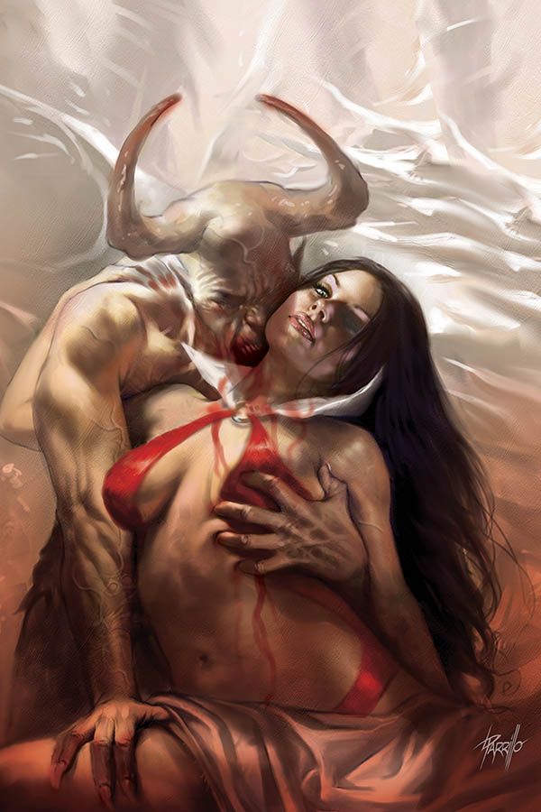 Vengeance Of Vampirella #8 (Parrillo Ltd Virgin Cover)