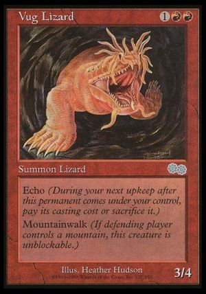 Vug Lizard (Urza's Saga)