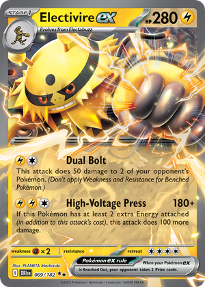 Electivire ex (69/182) - Destined Rivals