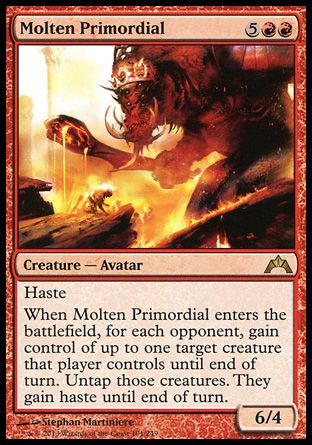 Molten Primordial (Gatecrash) Trading Card