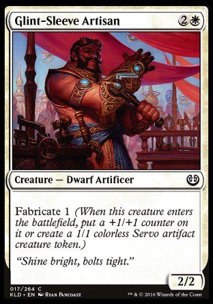 Glint-Sleeve Artisan (Kaladesh) Trading Card