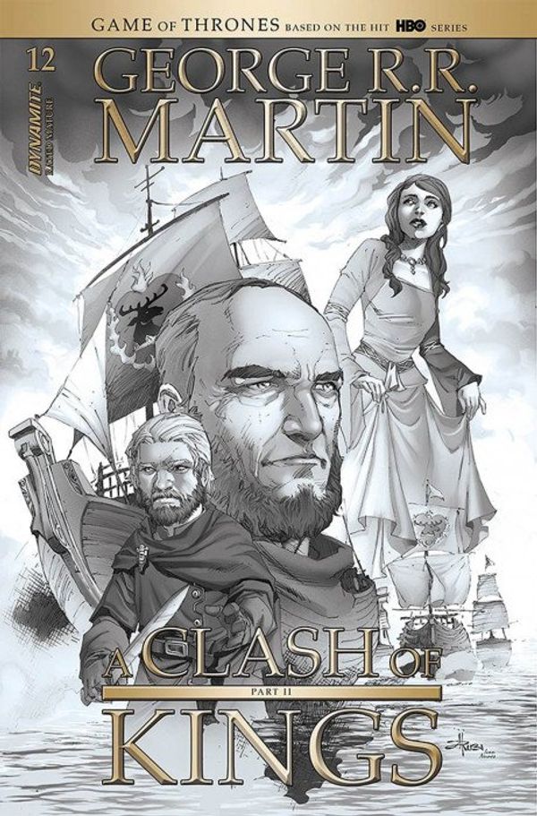 Game of Thrones: A Clash of Kings #13 (20 Copy Rubi B&w Cover)