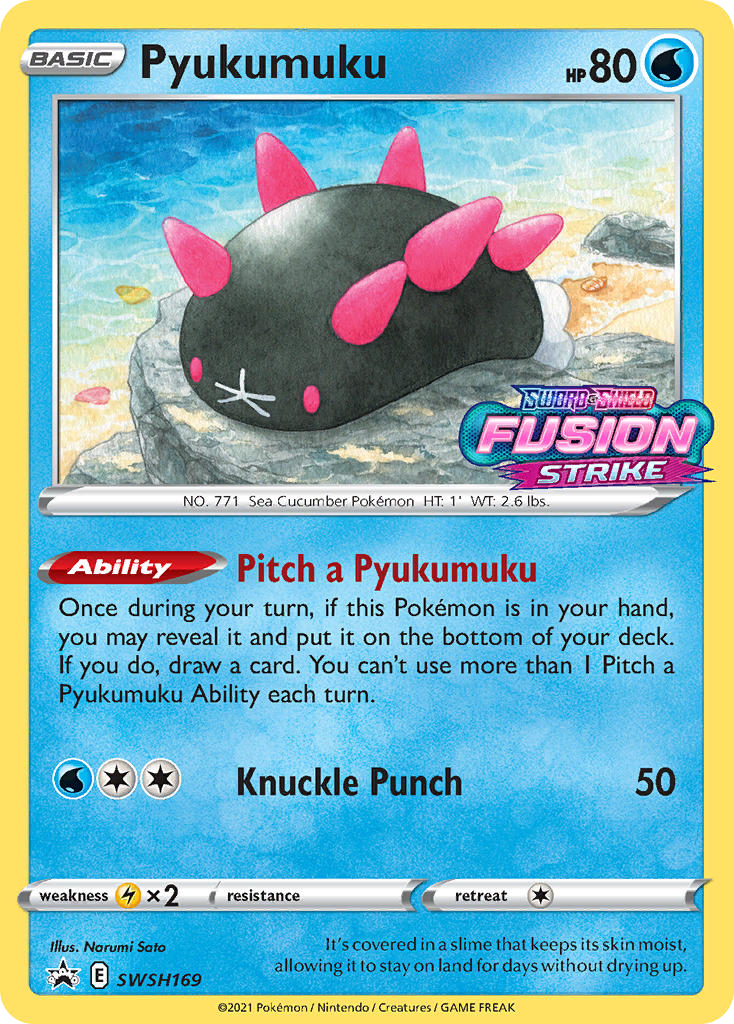 Pyukumuku (SWSH169) - SWSH Black Star Promos Pokémon Card