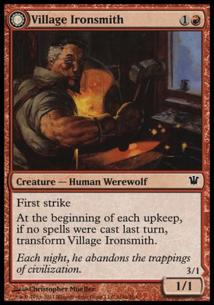 Village Ironsmith (Innistrad) Trading Card