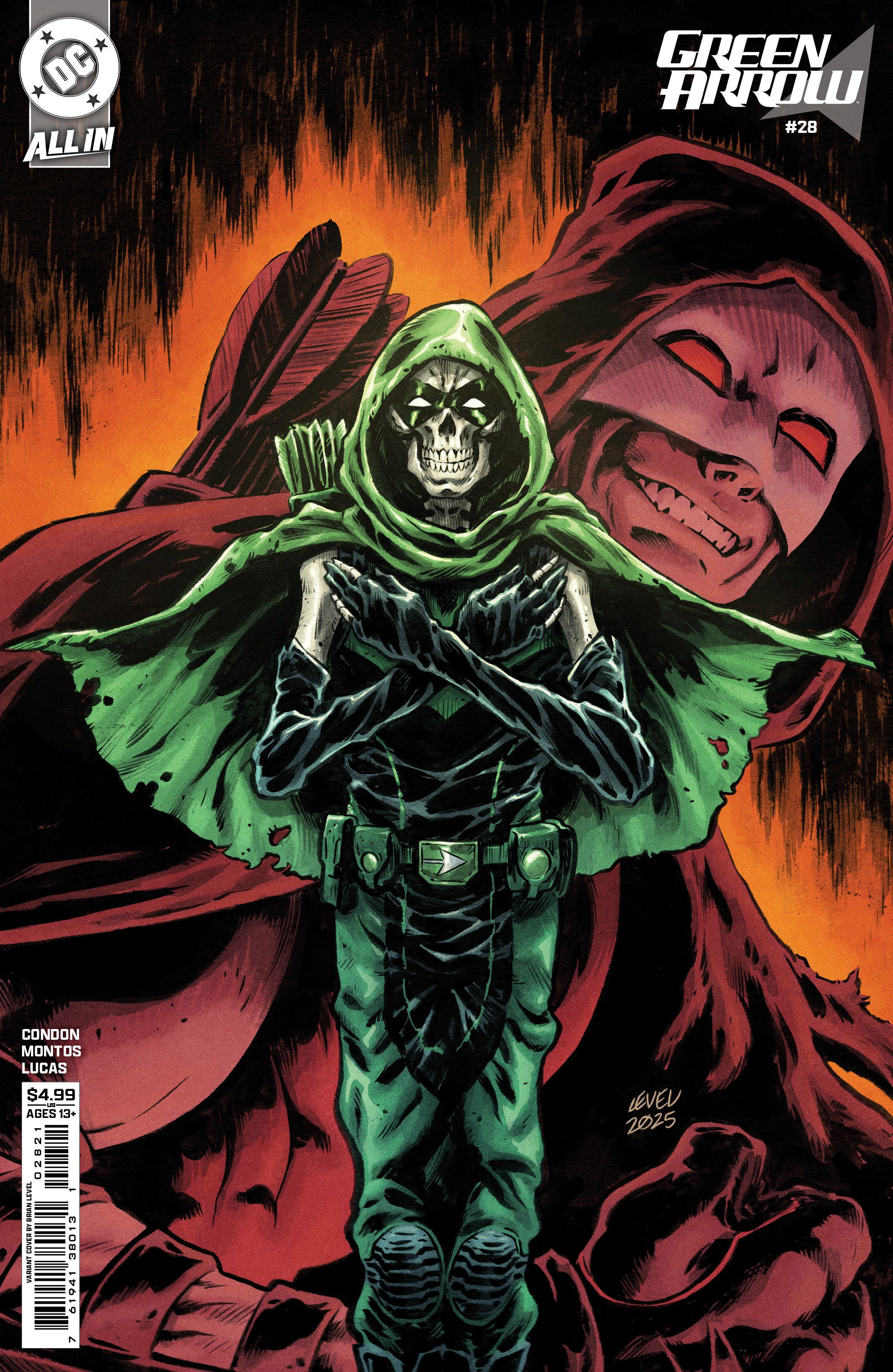 Green Arrow #28 (Cvr B Brian Level Card Stock Variant) Comic