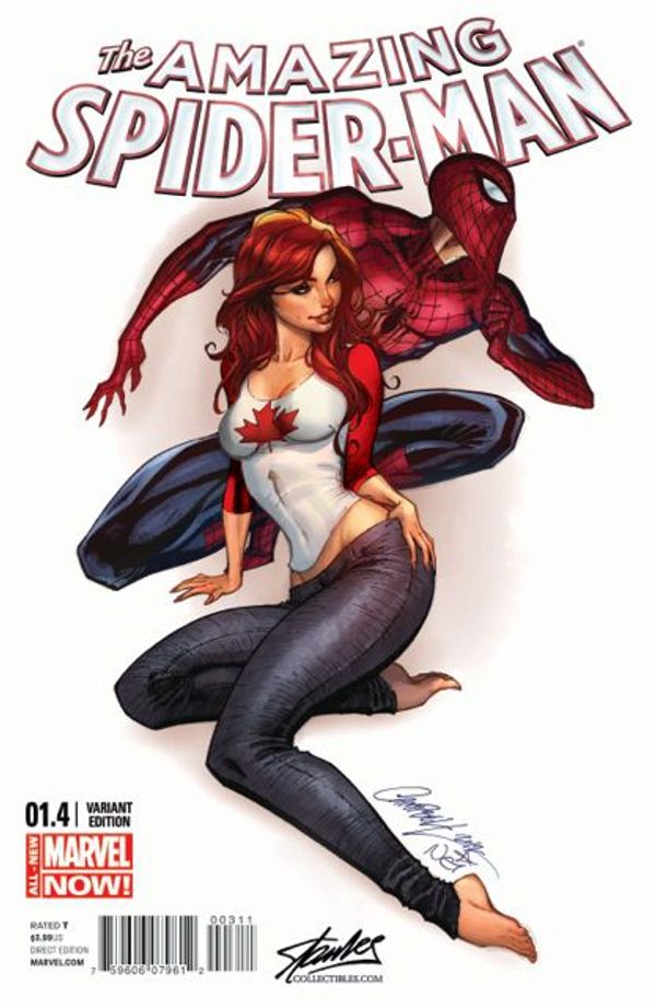 Amazing Spider-man #1.4 (Fan Expo J. Scott Campbell Variant)