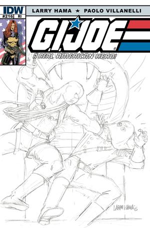 G.I. Joe: A Real American Hero #216 (10 Copy Cover)