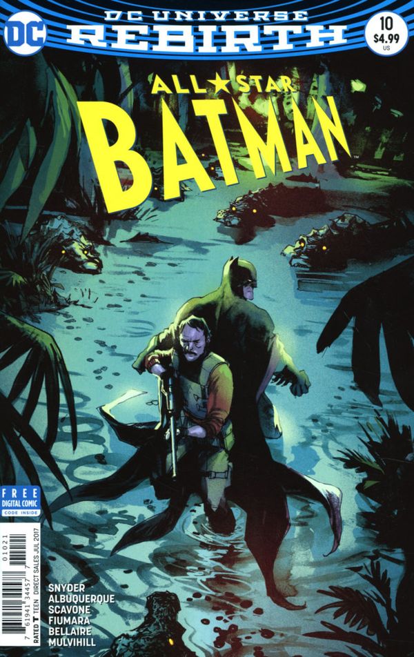 All Star Batman #10 (Burnham Variant Cover)