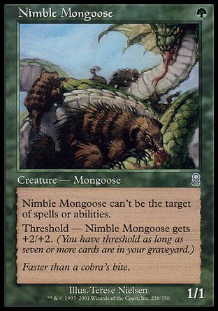 Nimble Mongoose (Odyssey) Trading Card