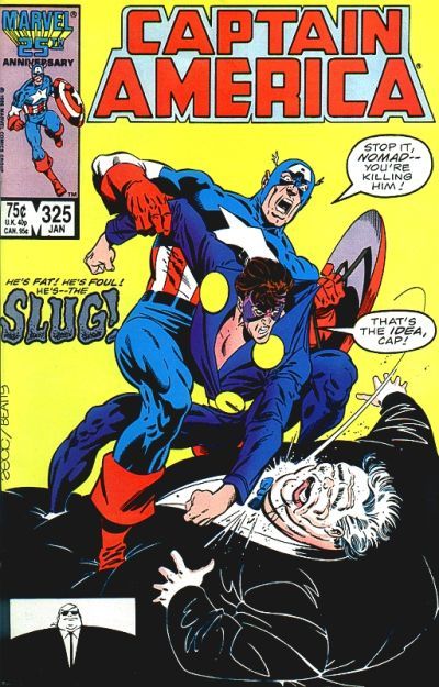 Captain America #325 Comic