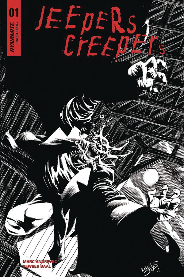 Jeepers Creepers #1 (Cover F 25 Copy Jones B&w Cover)