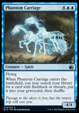 Phantom Carriage (Innistrad: Midnight Hunt) Trading Card