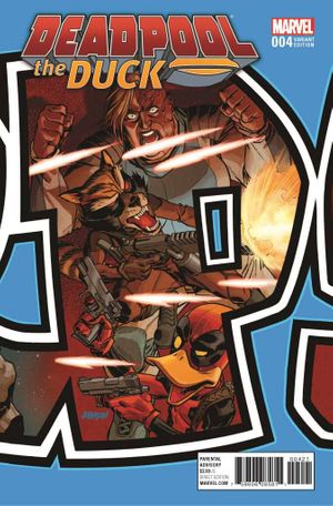 Deadpool the Duck #4 (Connecting D Variant)