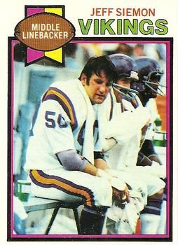 Jeff Siemon 1979 Topps #378 Sports Card