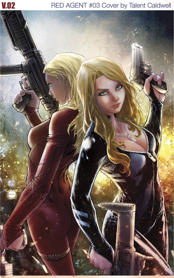 Red Agent #3 (C Cover Caldwell)