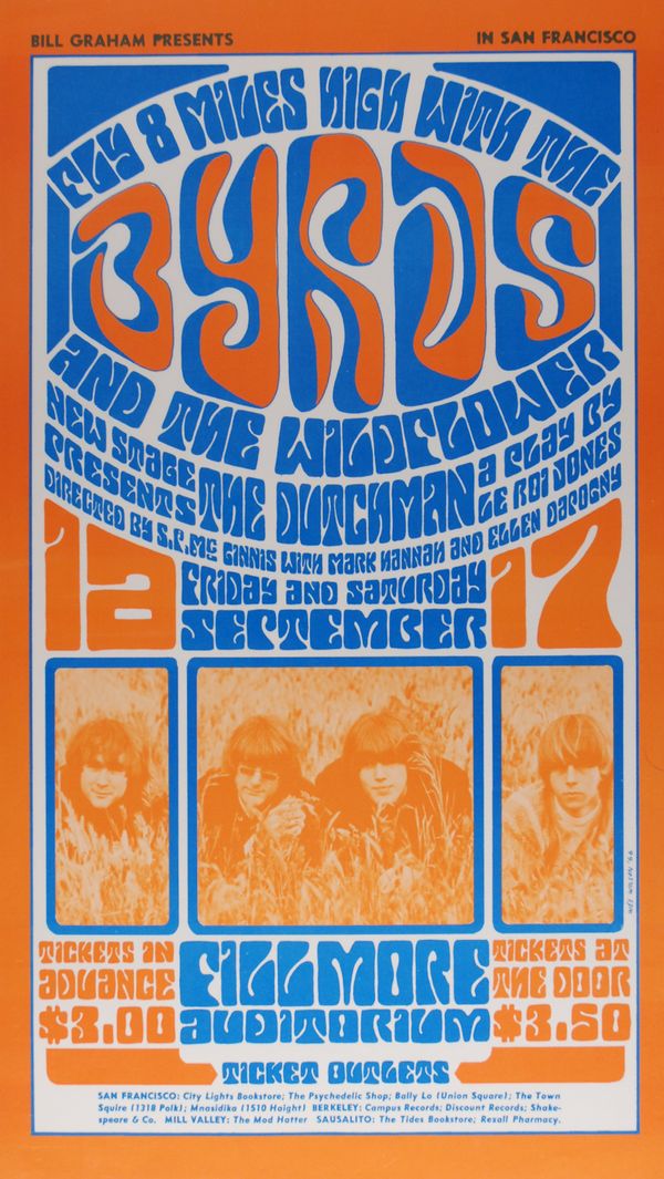 BG-28-OP-1 The Byrds The Fillmore 1966