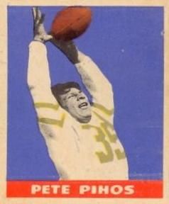 Pete Pihos 1949 Leaf #28 Sports Card