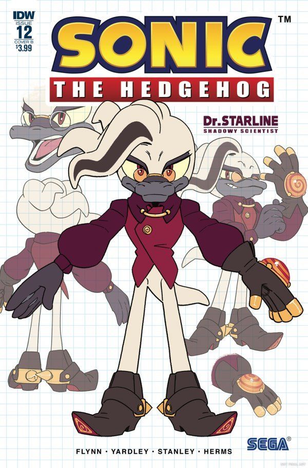 Sonic the Hedgehog #12 (Cover B Dutreix)