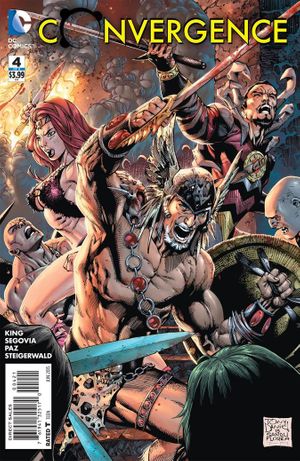 Convergence #4 (Tony S Daniel Variant Cover)