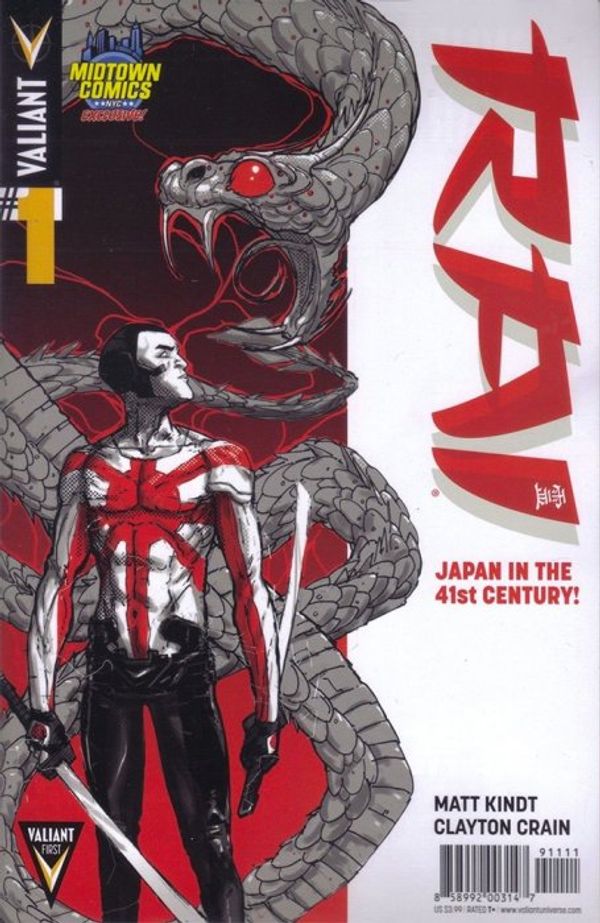 Rai #1 (Midtown Comics Edition)