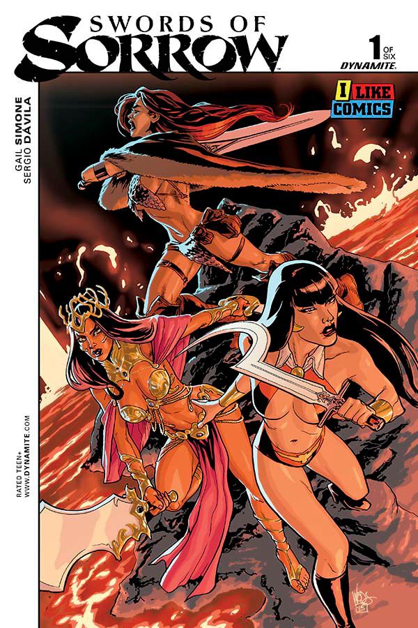 Swords of Sorrow #1 (I Like comics Exclusive Variant Cover)