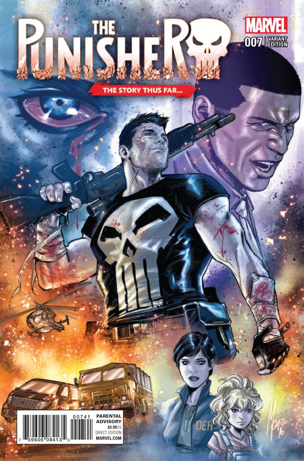 The Punisher #7 (Checchetto Story Thus Far Variant)