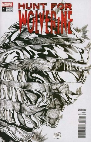Hunt for Wolverine #1 (Mcniven B&w Variant)