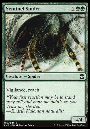 Sentinel Spider (Eternal Masters) Trading Card