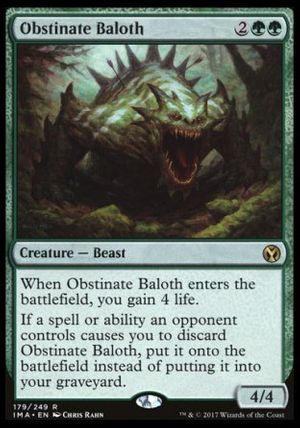 Obstinate Baloth (Iconic Masters)