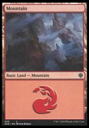 Mountain (Starter Commander Decks) Trading Card