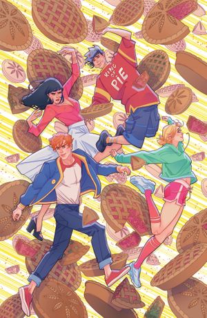 Jughead Piemageddon #1 (Cvr J Marguerite Sauvage Foil Full Art Var)