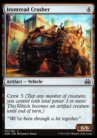 Irontread Crusher (Aether Revolt) Trading Card