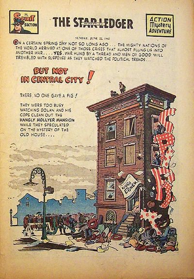 Spirit Section #6/22/1947 Comic
