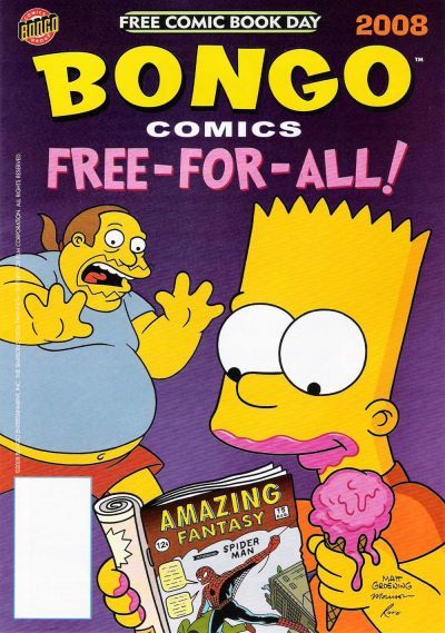 Bongo Comics Free-For-All #2008 Comic