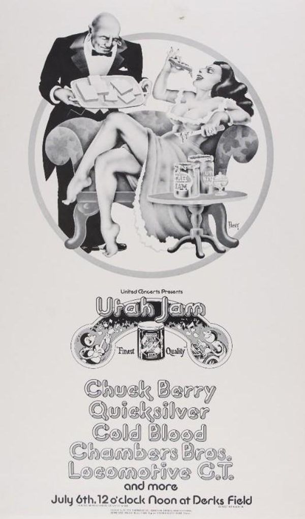 Chuck Berry Derks Field 1976