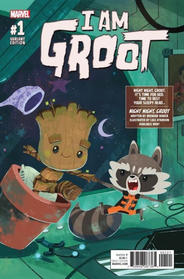 I Am Groot #1 (Night Night Groot Variant)