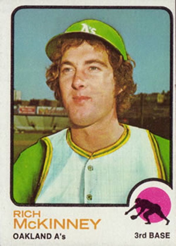 1973 Topps Oakland Athletics Team Set